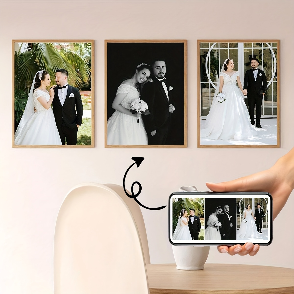 3pcs/set Custom Square Canvas  - Home Office Art avaliação e preço