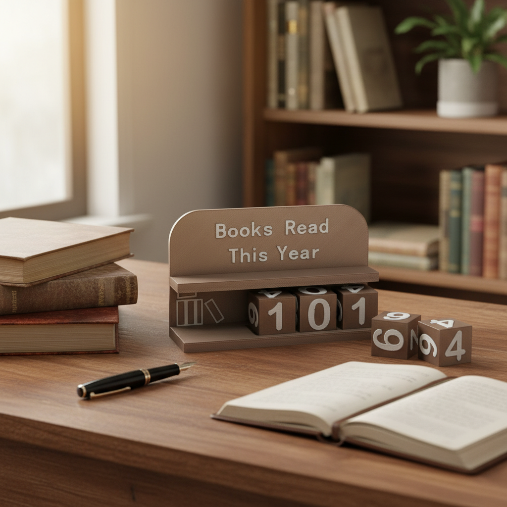 Read This Year Book Counter De - Home Office Bookshelves avaliação e preço