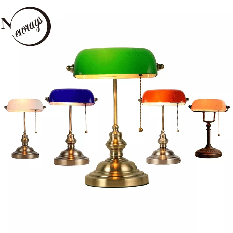 Desk lamp Table Light glass ba - Home Office Library avaliação e preço