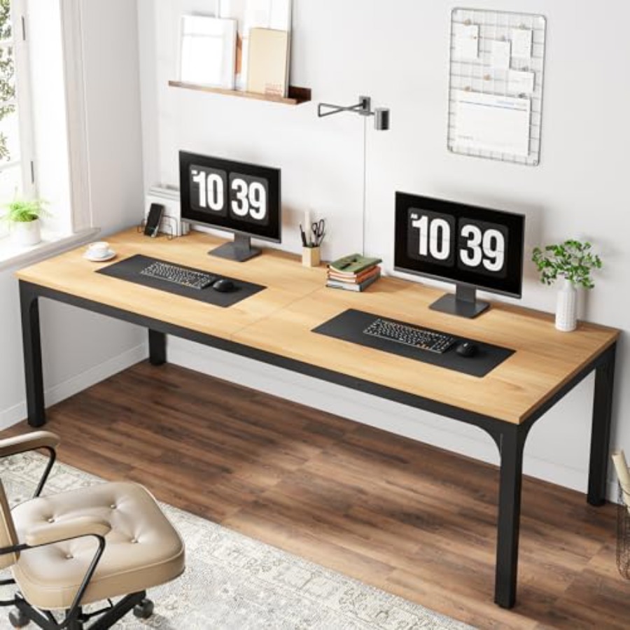 78.7 Inches Extra Long Compute - Home Office Desks avaliação e preço