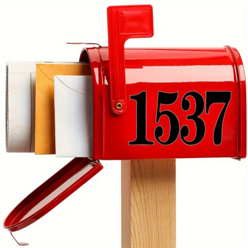 Digital stickers, mailbox stic - Home Office Number avaliação e preço