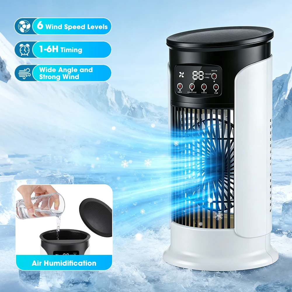 3 In 1 Household Fan Air Condi - Home Office Gear avaliação e preço