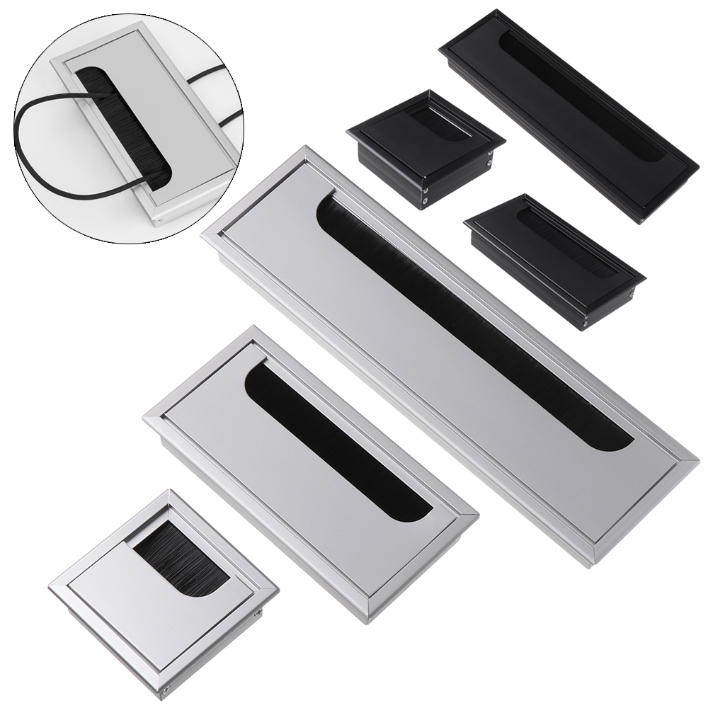 Aluminum Alloy Grommet Hole Co - Home Office Desk Ideas avaliação e preço