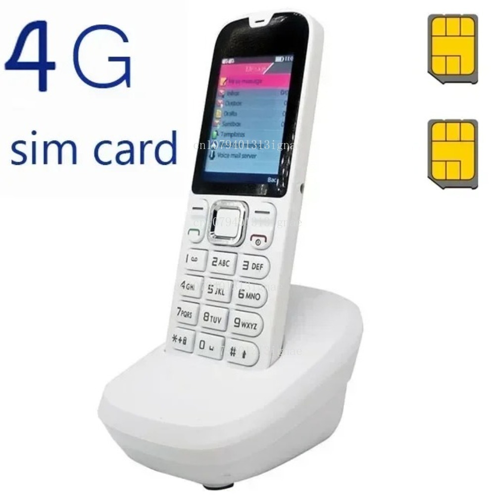 Cordless Phone GSM SIM Card Fi - Home Office Student avaliação e preço