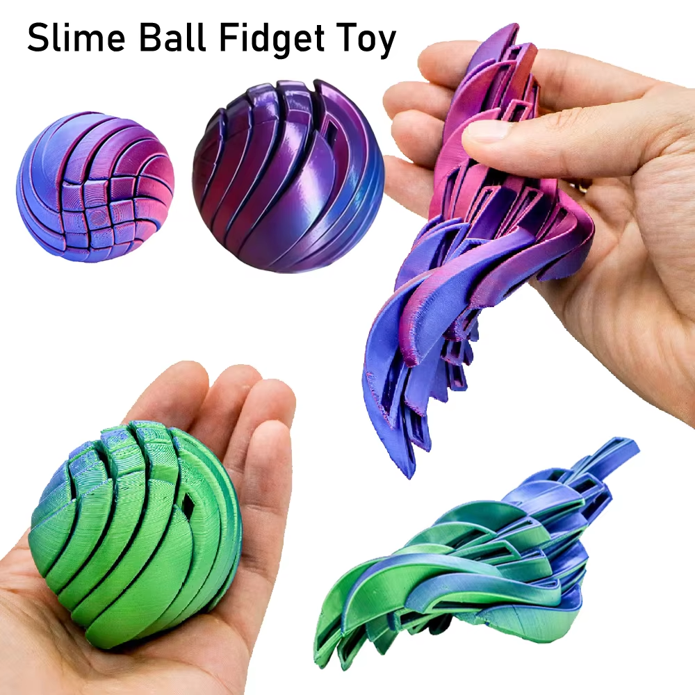 Creative 3D Printed Slime Ball - Home Office Gear avaliação e preço