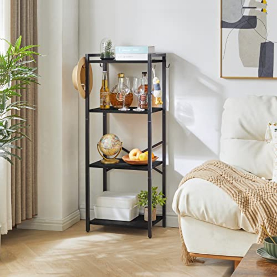 Bookcase, 4-Tier Narrow Ladder - Home Office Bookshelves avaliação e preço