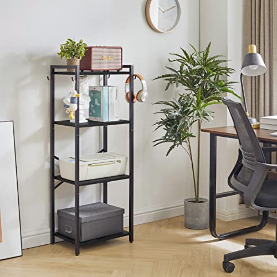 Bookcase, 4-Tier Narrow Ladder - Home Office Bookshelves avaliação e preço