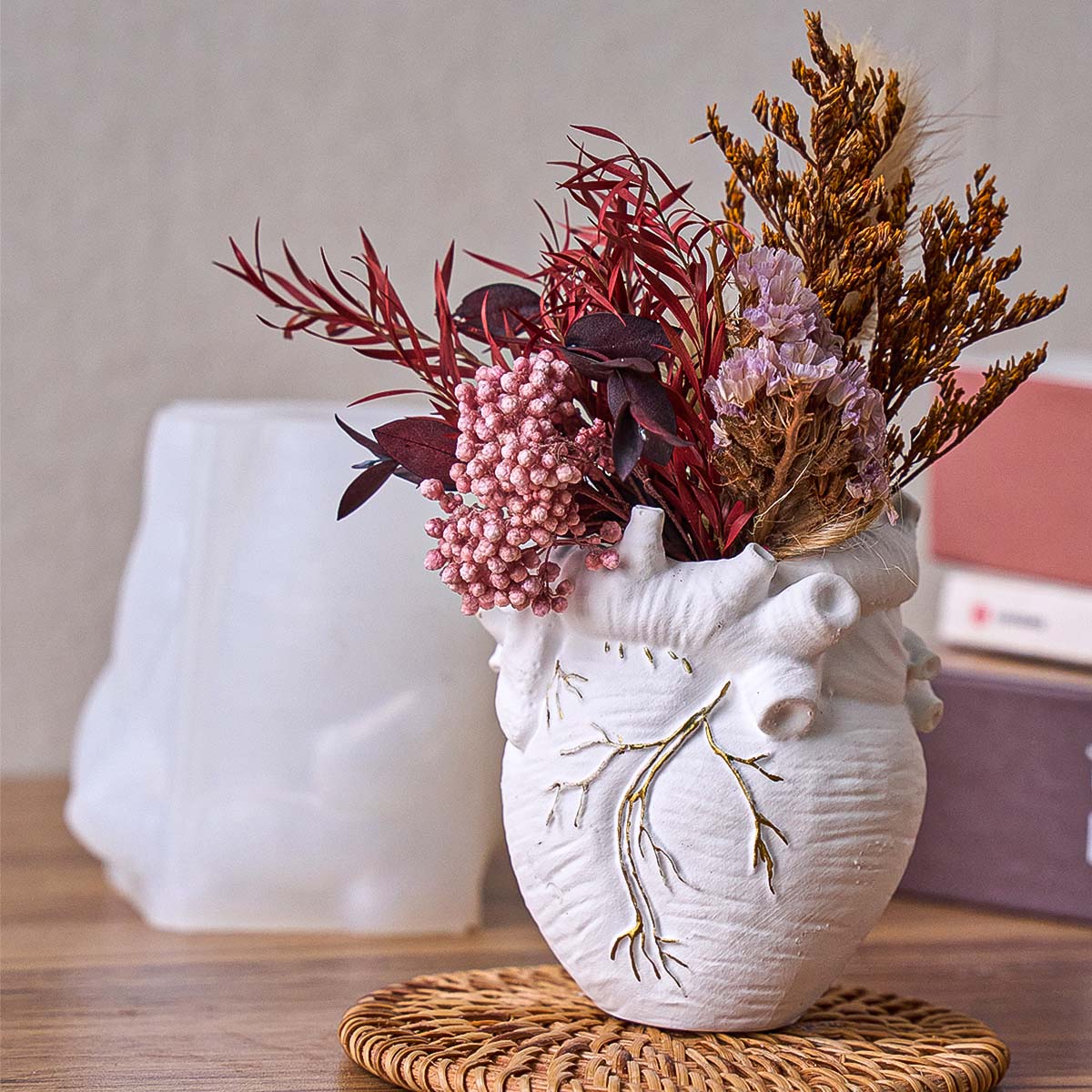 Simulation Heart Vase Silicone - Home Office Gear avaliação e preço