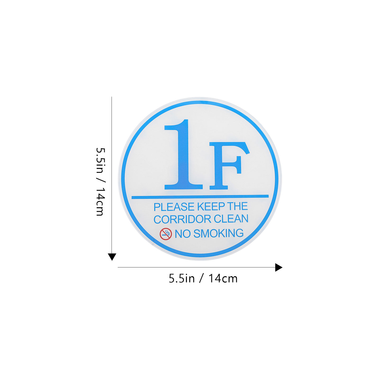 Large Acrylic Floor Number Sti - Home Office Number avaliação e preço